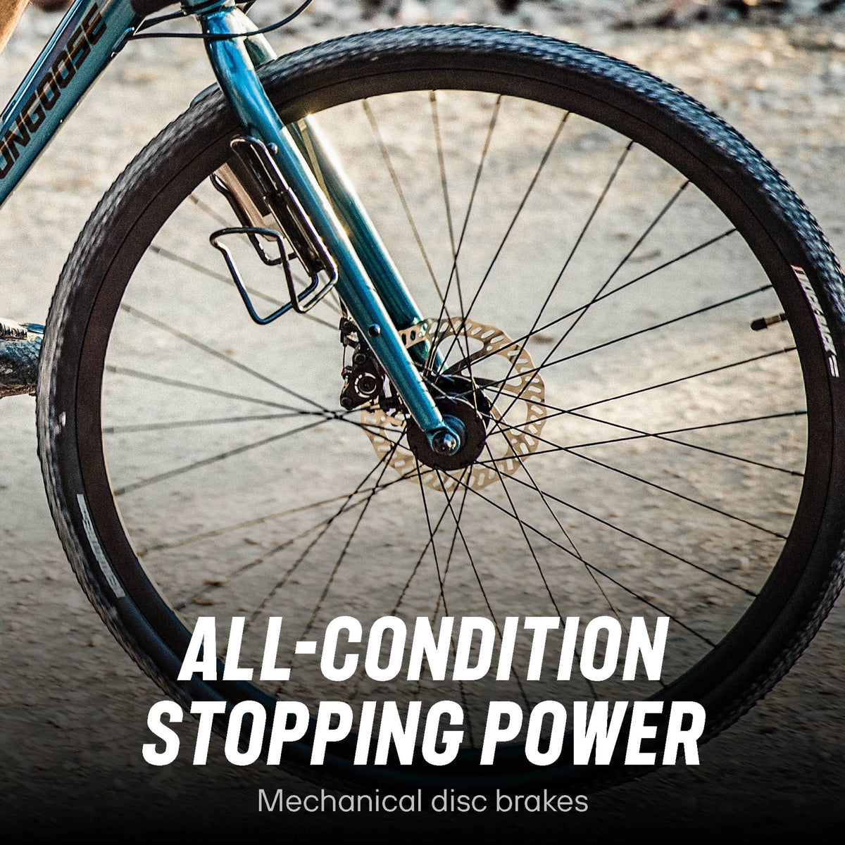 Grit Adventure Road Bike, 14 Speeds, 700c Wheels, Blue - Product image 3