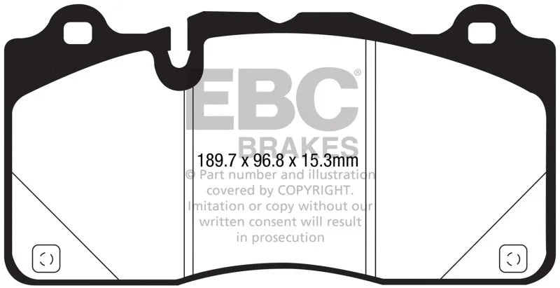 EBC - Front Bluestuff Pad PN DP53050NDX