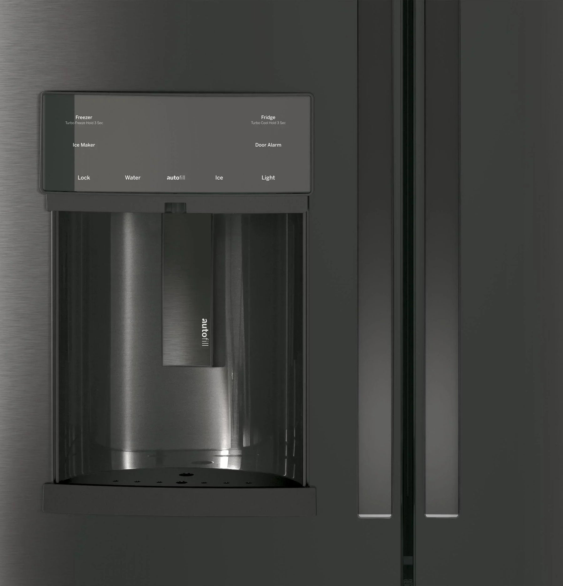 Appliances PFE28KBLTS 36 Inch French Door Refrigerator Black Stainless Steel - Product image 4