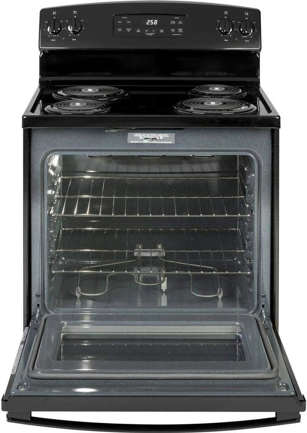 GE Appliances JB258DMBB 30 in Electric Freestanding Range Black - Product image 2