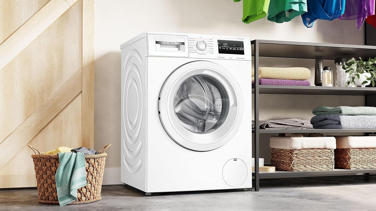 Bosch WAN28258FR, Series 4, Porthole washing machine, 8 kg, 1400 rpm, White