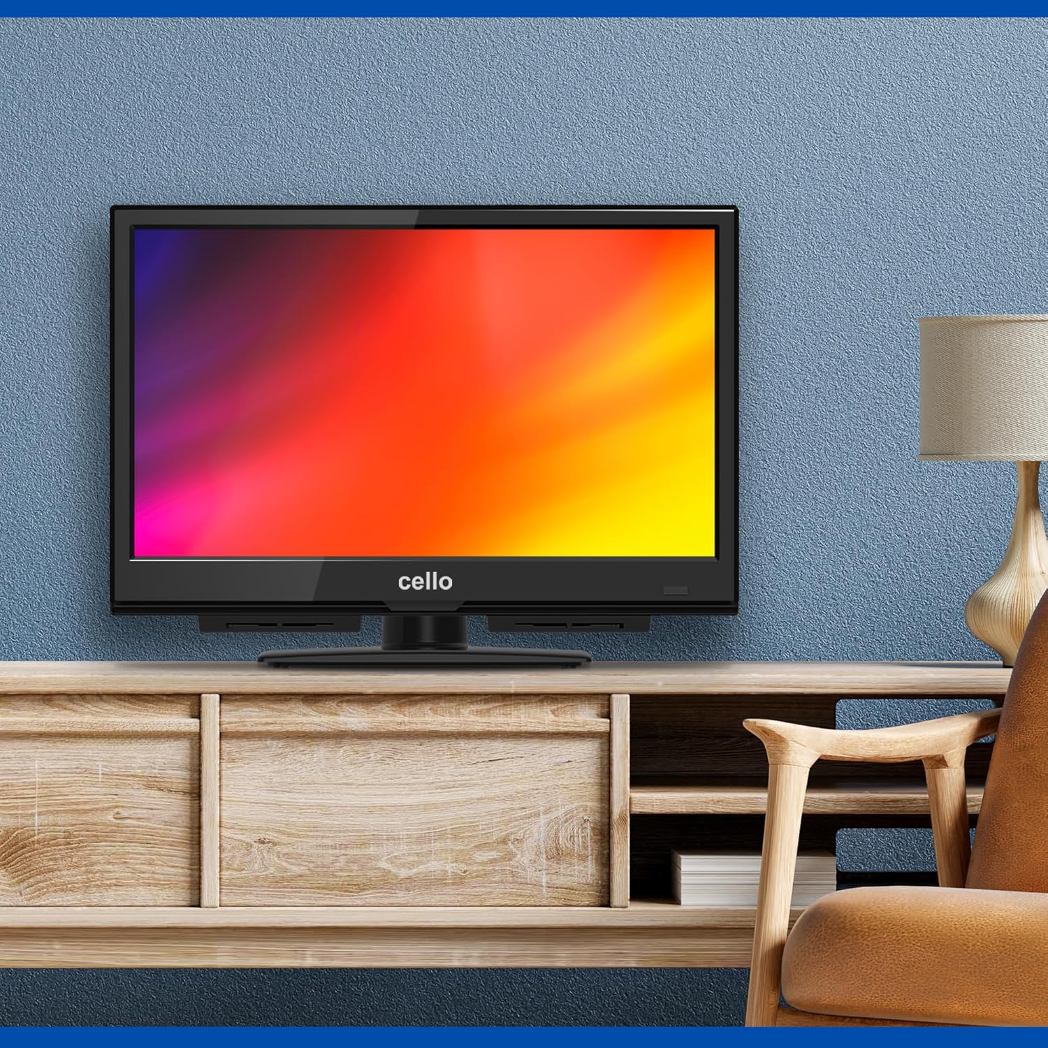 Cello C1624F 16" Full HD LED TV Integrated player Triple tuner DVB-T/T2-C-S/S2 HDMI USB 230V “Pitch Perfect Sound” for a unique sound experience