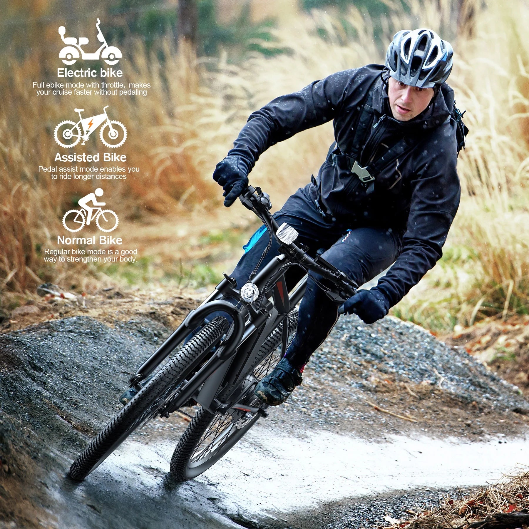 Totguard Electric Bike for Adults, 26" Ebike 350W Adult Electric Bicycles - Product image 22