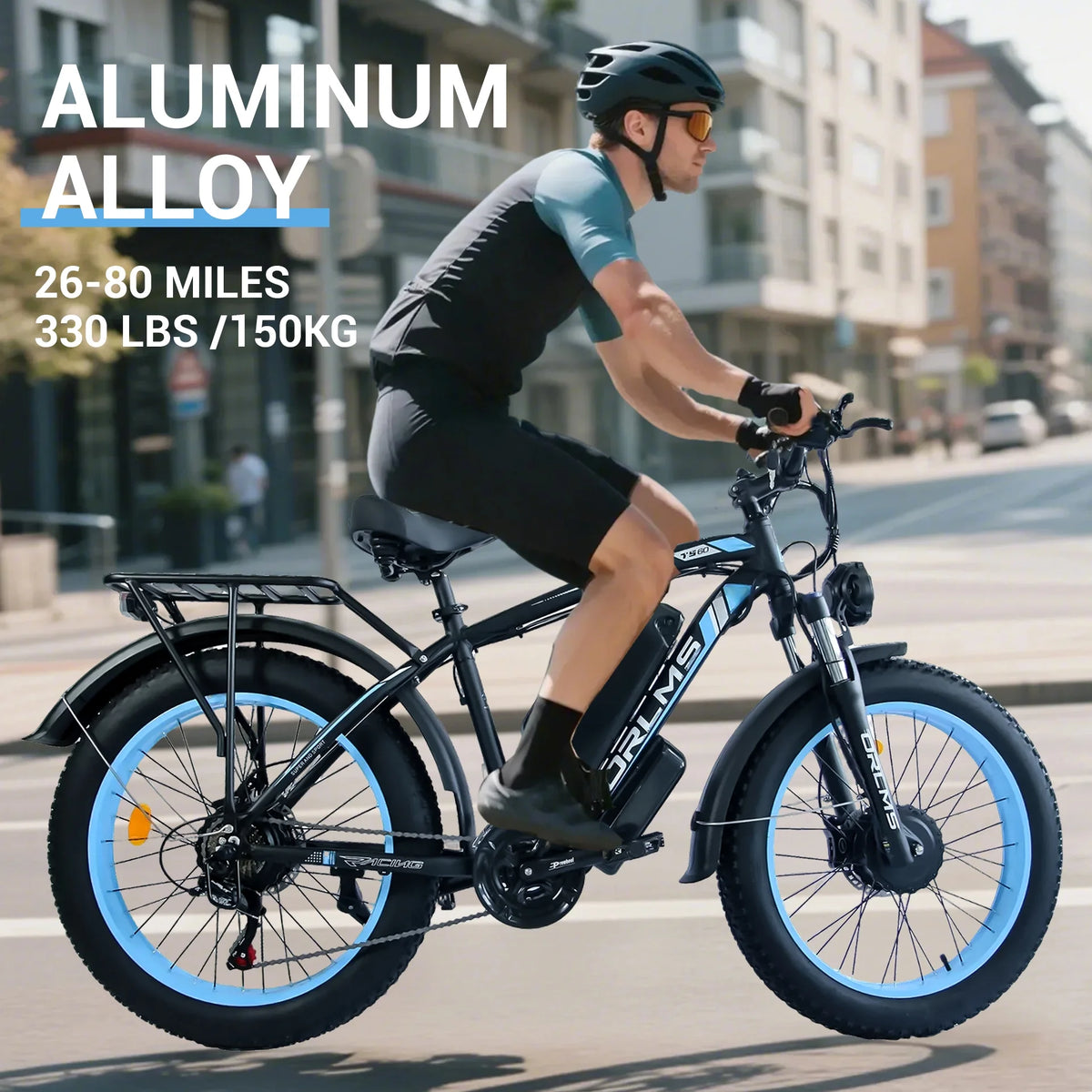 (US in Stock) 5000W Peak Dual Motor Electric Bike for Adults, 60V 25AH Removable Battery Ebike - Product image 14