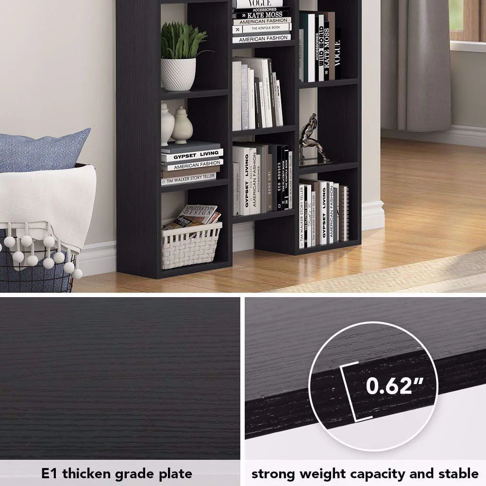 Tribesigns Modern Bookcase, 5 - Shelf Storage Organizer Bookshelf with 14 - Product image 5