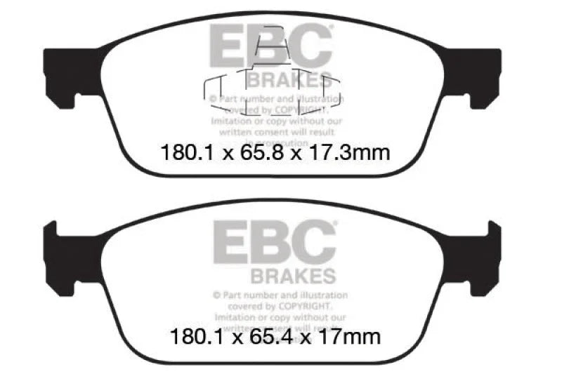 EBC - Front Redstuff Pad PN DP32145C