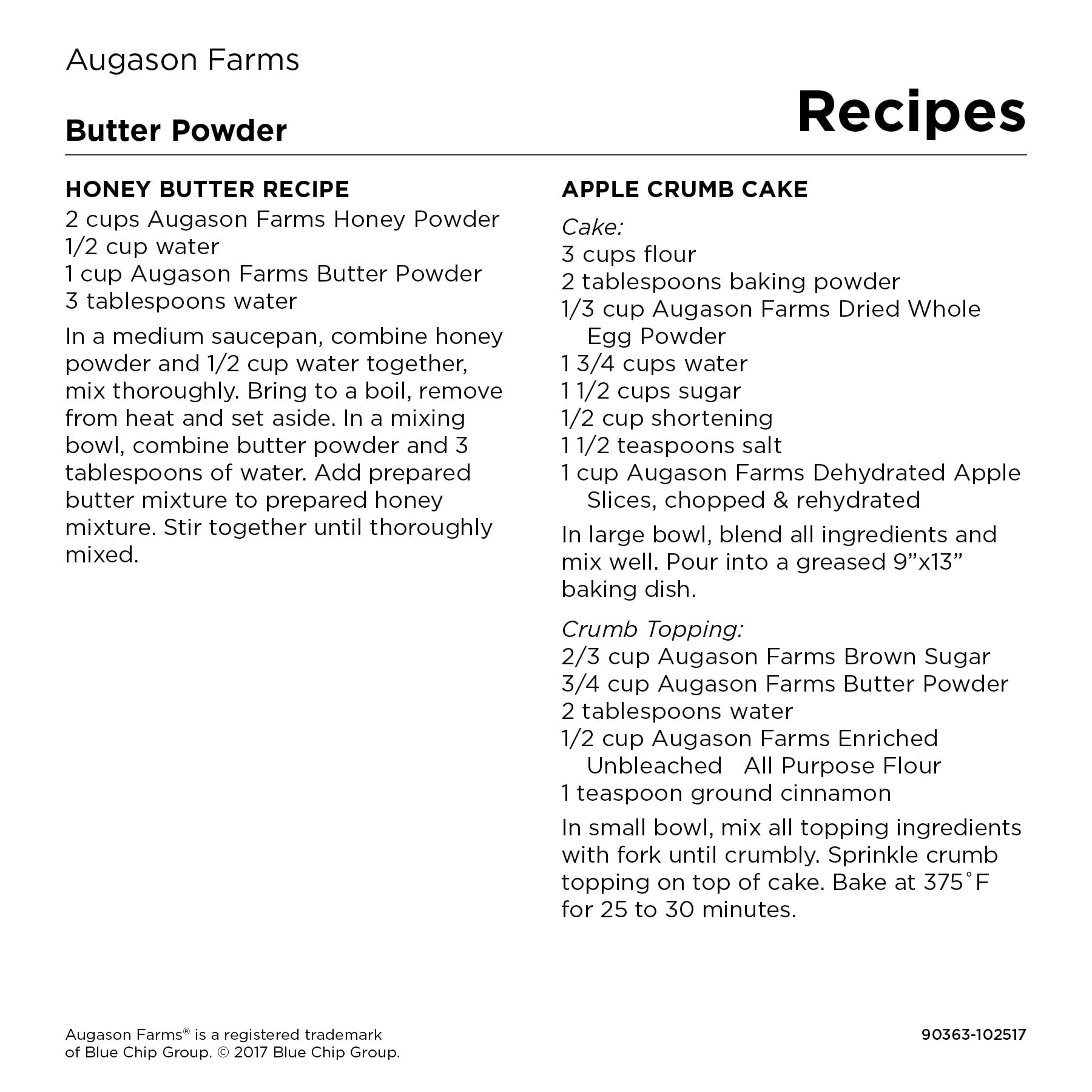 Augason Farms Butter Powder 2 lb 4 oz No. 10 Can - Product image 4