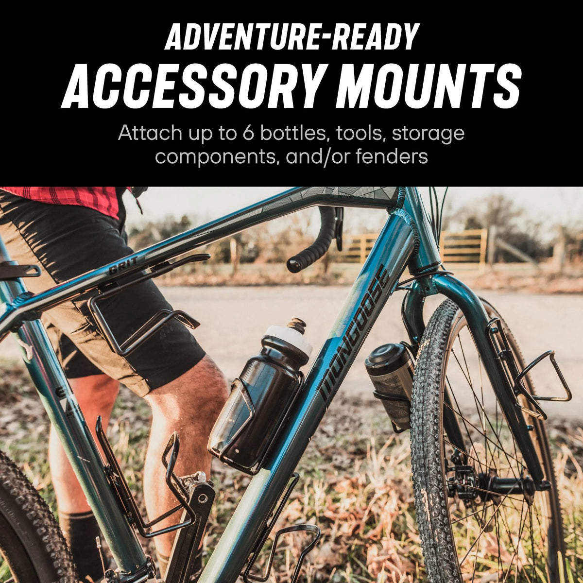 Grit Adventure Road Bike, 14 Speeds, 700c Wheels, Blue - Product image 2