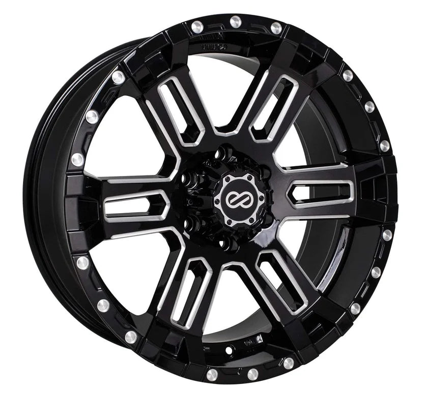 Enkei COMMANDER 17" 5x127 Black Machined