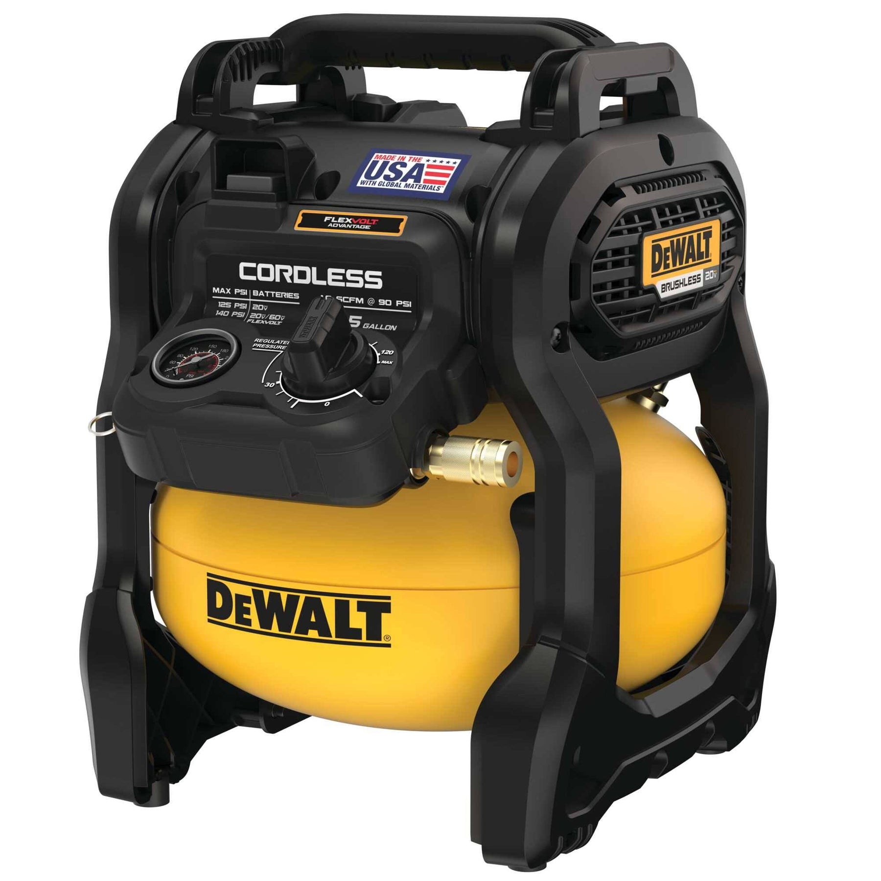 DeWalt 20V Max 2.5 gal. Brushless Cordless Air Compressor (Tool Only) DCC2520B-Instock - Product image 1