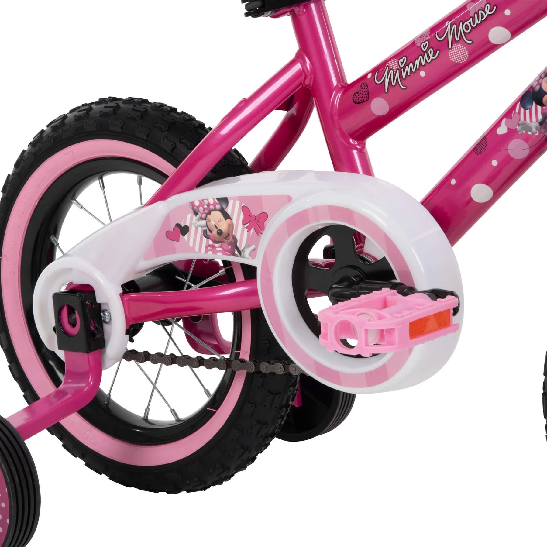 12 In. Minnie Mouse Bike with Training - Wheels for Girl'S, Pink by Huffy - Product image 9