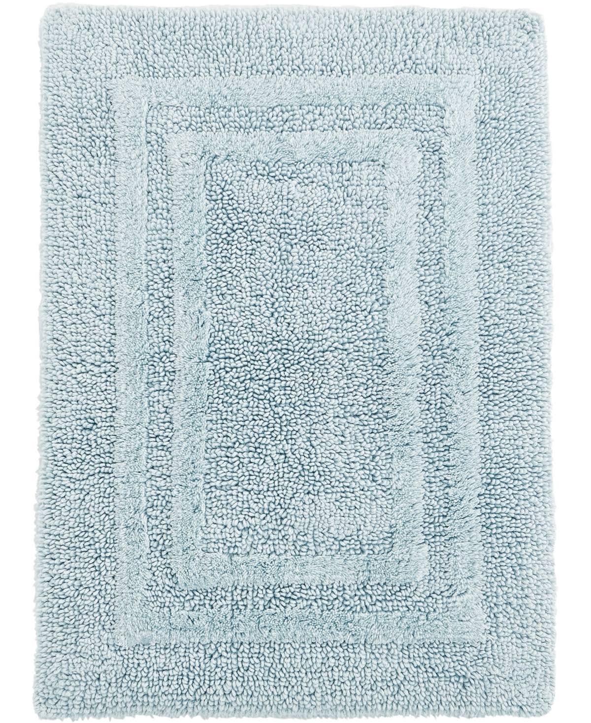 Hotel Collection Cotton Reversible 18" x 25" Bath Rug - Cloud - Product image 1