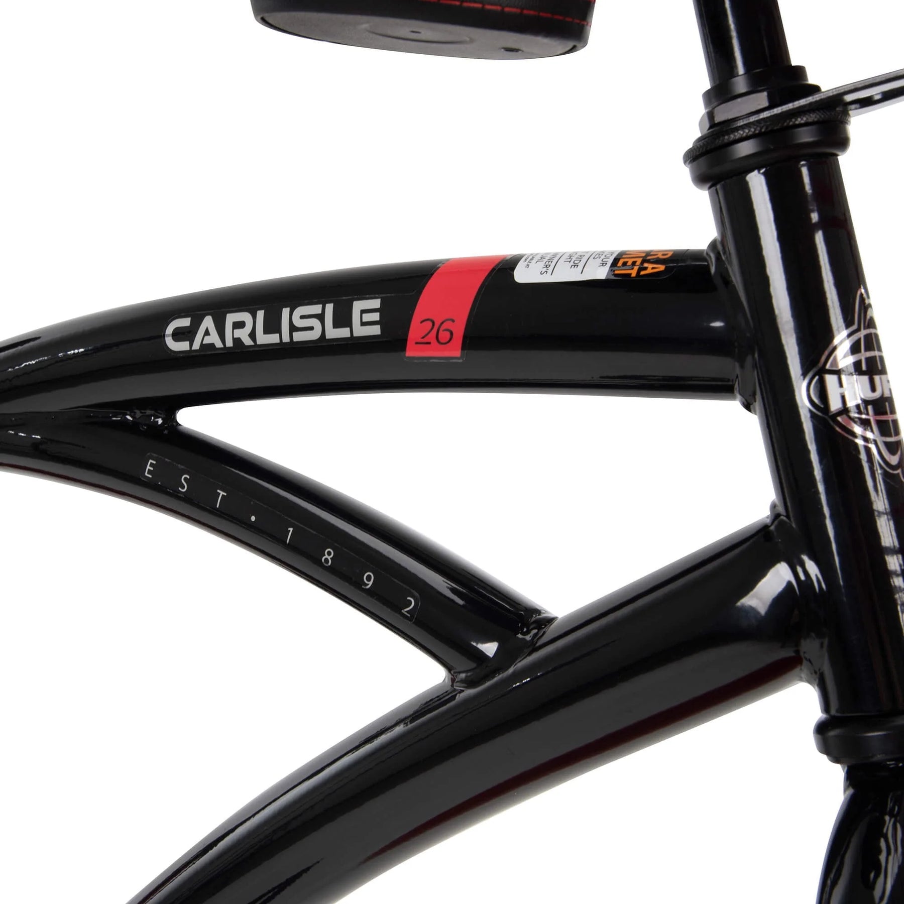 Huffy 26 In. Carlisle Men'S Comfort Cruiser Bike, Black - Product image 7