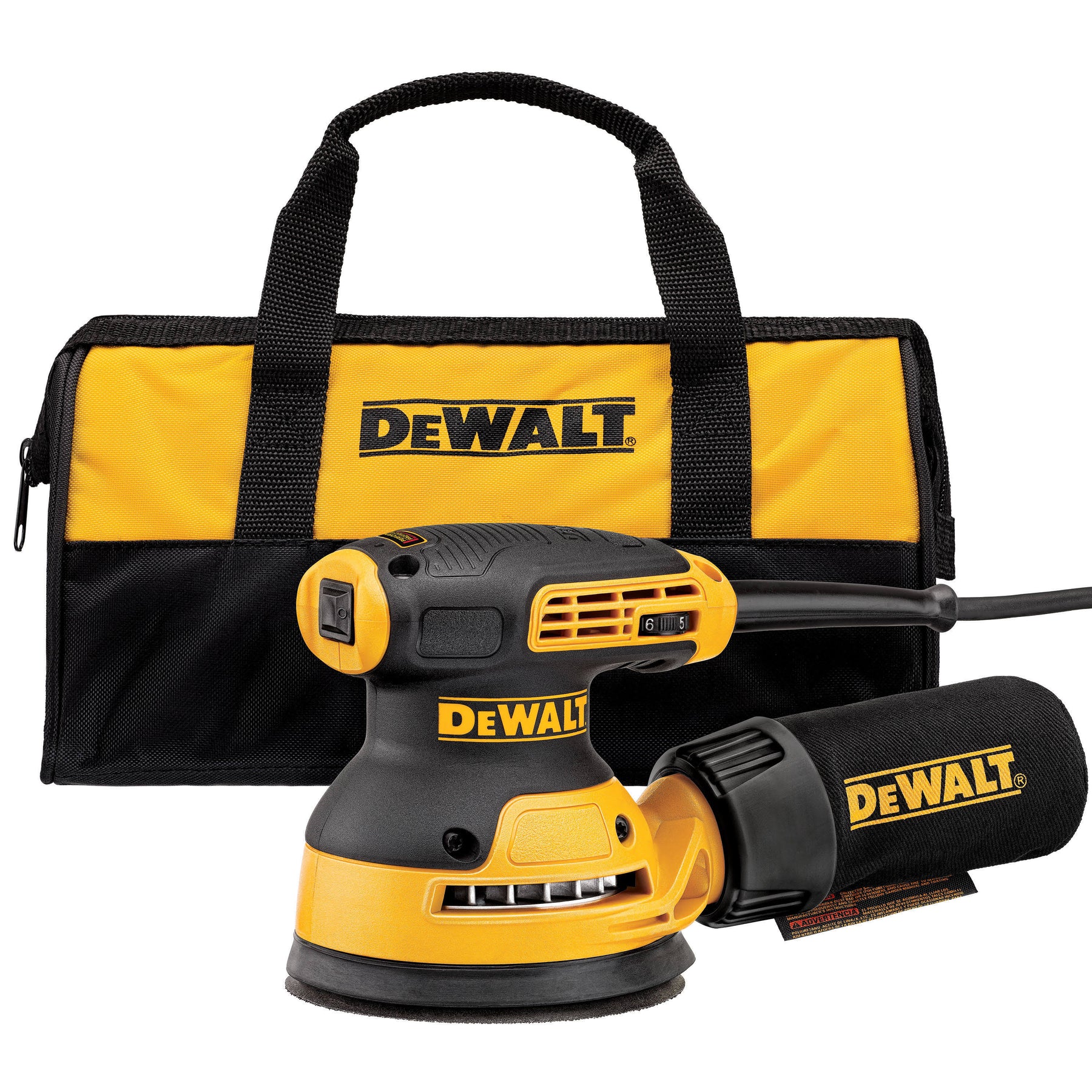 Dewalt Random Orbit Sander Kit, 5 Inches - Product image 1