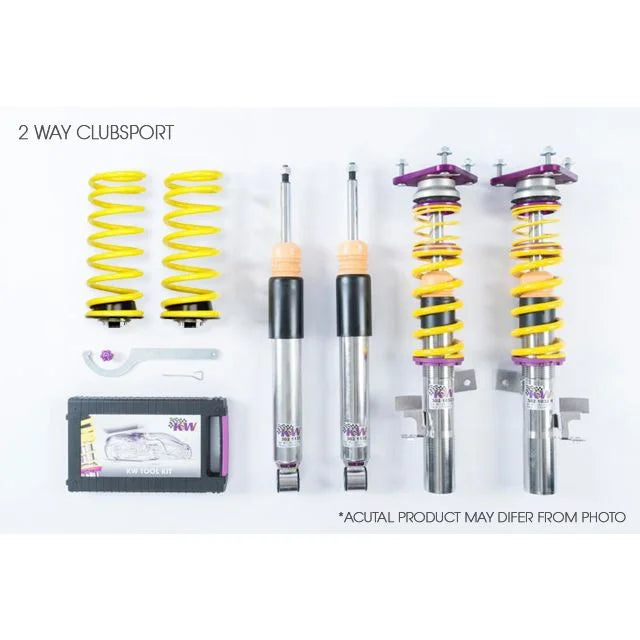 KW Suspensions 352208AK KW V3 Clubsport Kit - BMW 2 Series F22 Coupe 2WD with EDC