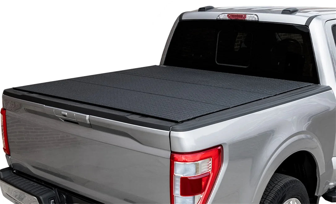Access B4010079 - LOMAX Tri-Fold Cover 2022+ Ford Maverick 4ft 5in Bed - Black Diamond Mist