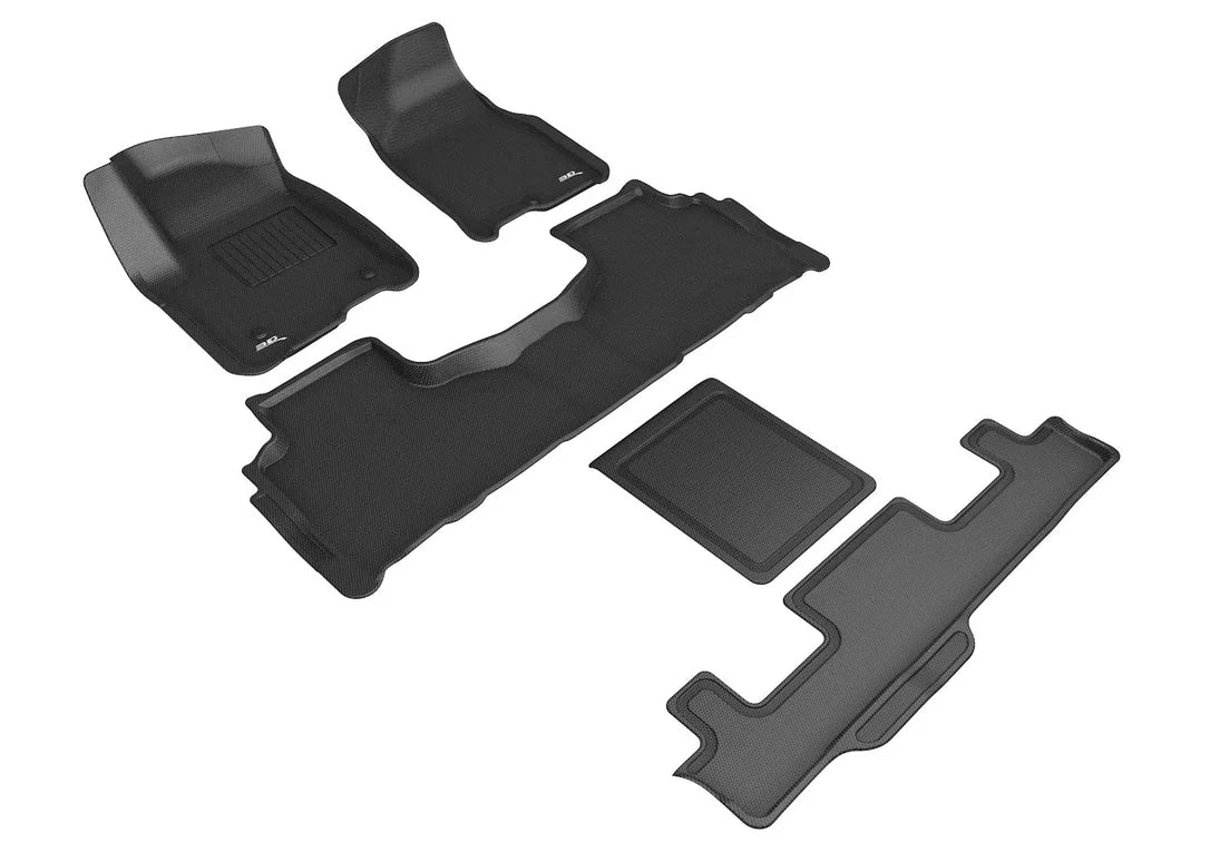 3D MAXpider L1CH09301509 - 21-24 Chevrolet Tahoe 7-Seat Kagu Black R1 R2 R3