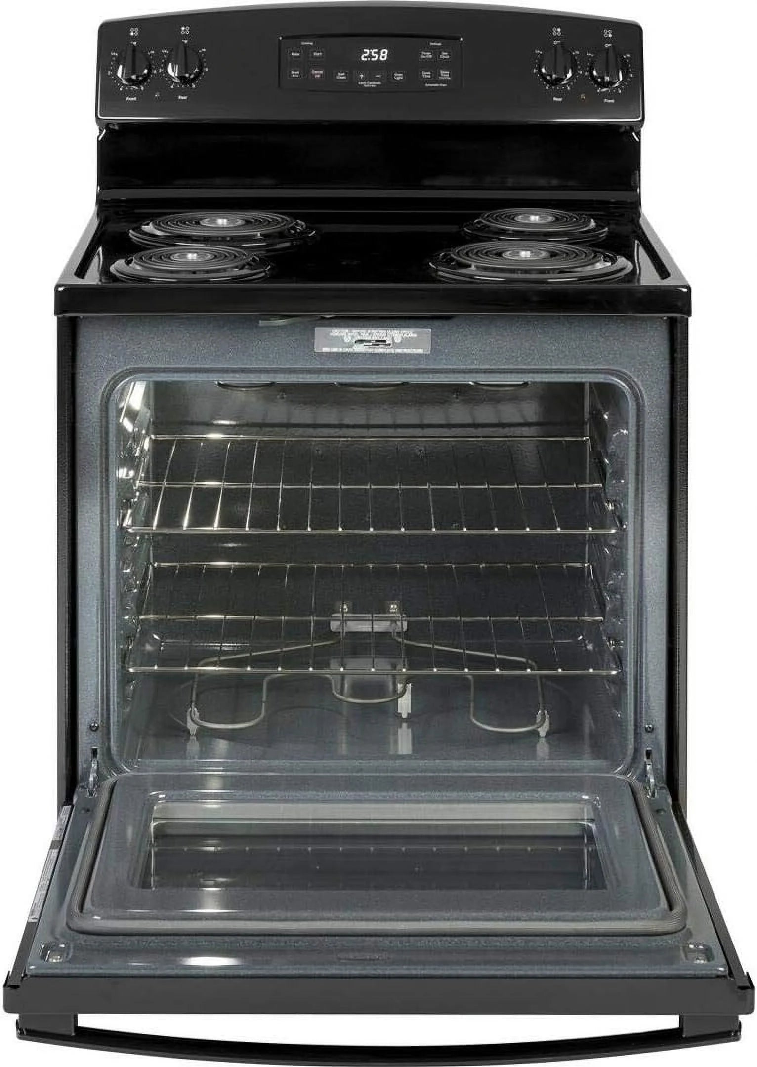 GE Appliances JB258DMBB 30 in Electric Freestanding Range Black - Product image 2