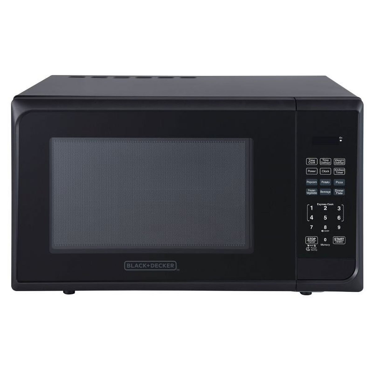 BLACK+DECKER 1.1 Cu. Ft. Microwave Oven in Stainless Steel - Product image 1