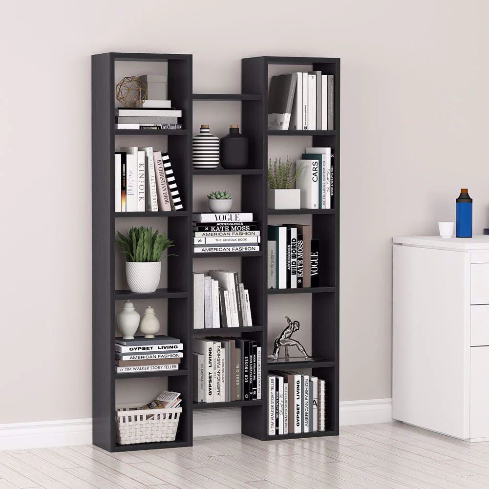 Tribesigns Modern Bookcase, 5 - Shelf Storage Organizer Bookshelf with 14 - Product image 6