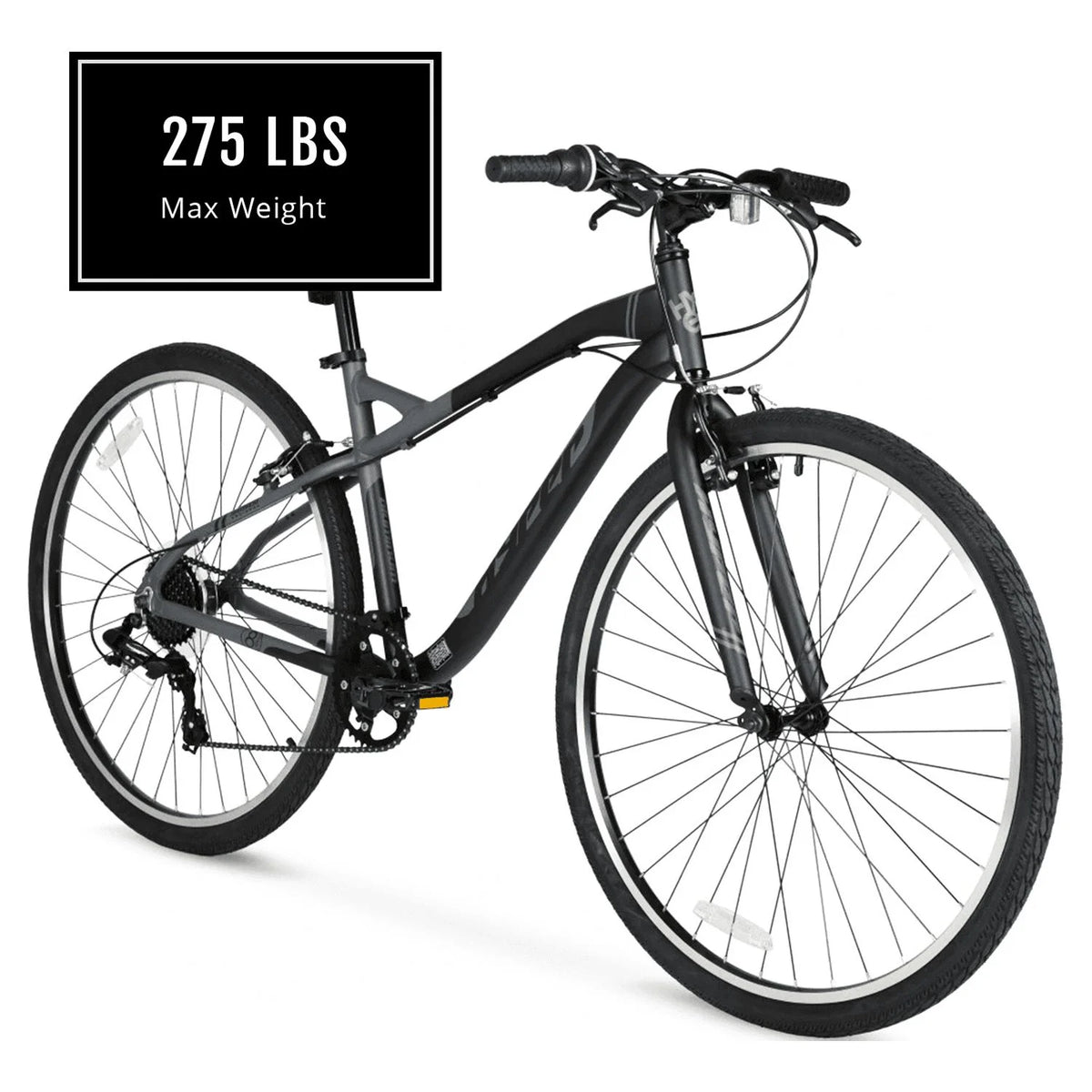 700c Hyper Bicycles Urban Bike for Adults, Gray, Character Group: Urban - Product image 4