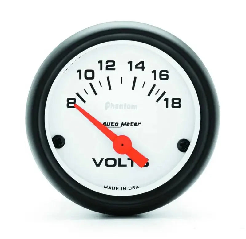 5791 Auto Meter Products Gauge Voltmeter Short Sweep Electric