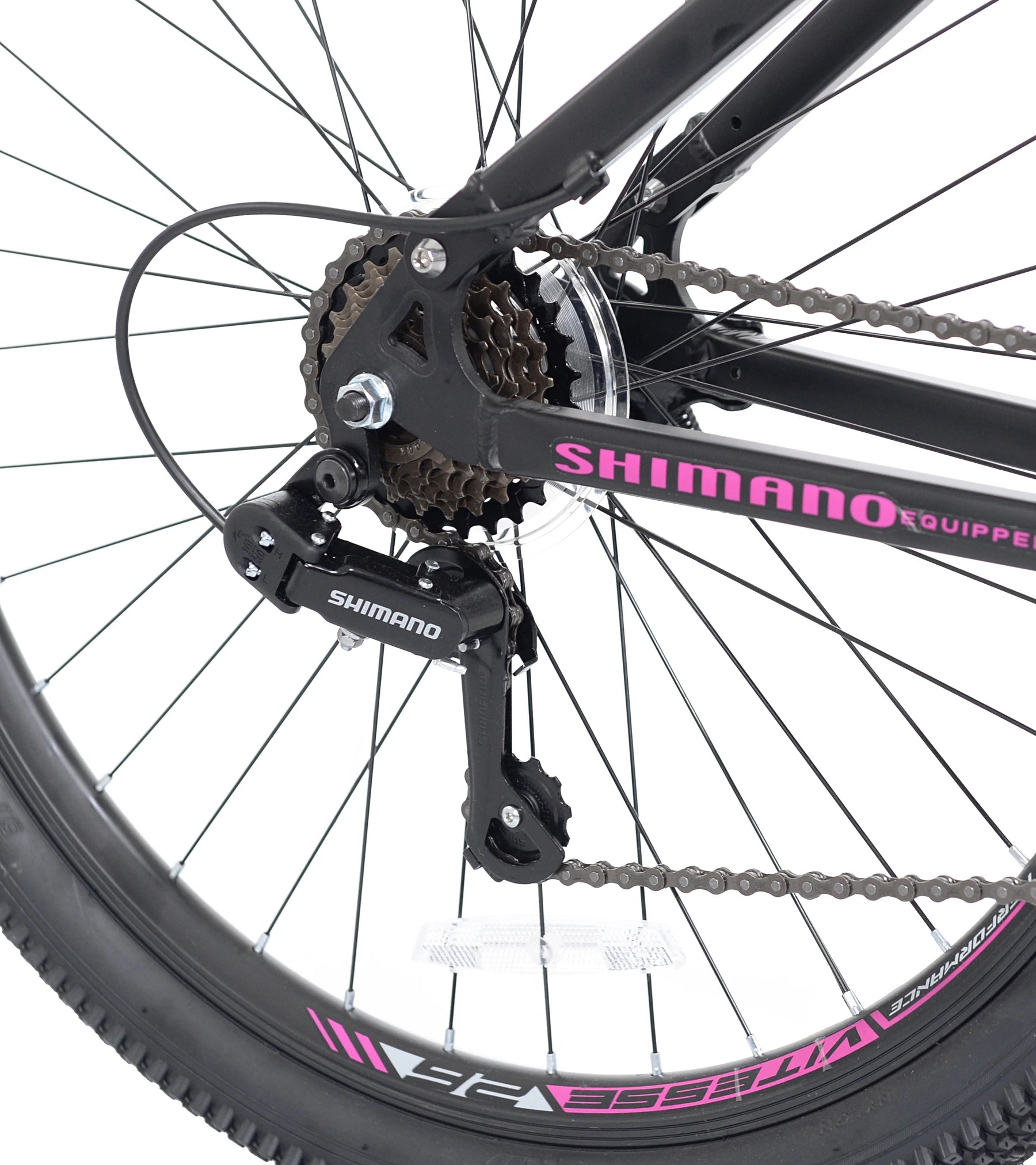 Genesis 26 In. Maeve Women'S Mountain Bike, Black and Pink - Product image 8