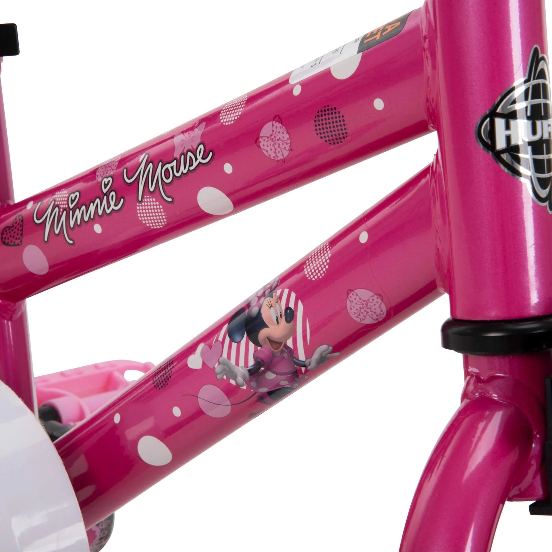 12 In. Minnie Mouse Bike with Training - Wheels for Girl'S, Pink by Huffy - Product image 10