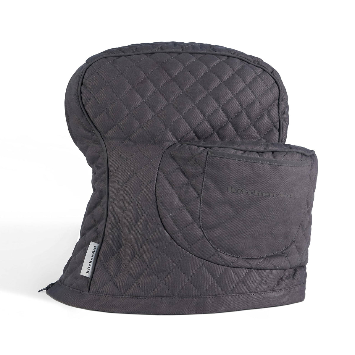 KitchenAid Fitted Tilt-Head Solid Stand Mixer Cover with Storage Pocket, Quilted 100% Cotton - Product image 1