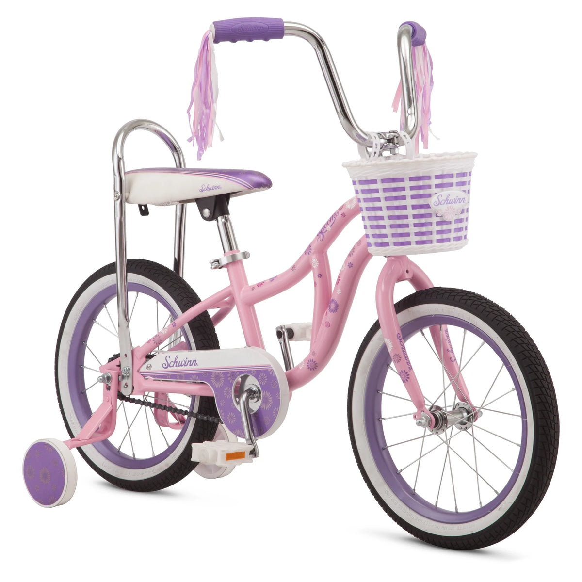 Schwinn Bloom 16 - In. Kid'S Bike with Training Wheels, Pink Child Bicycle - Product image 2
