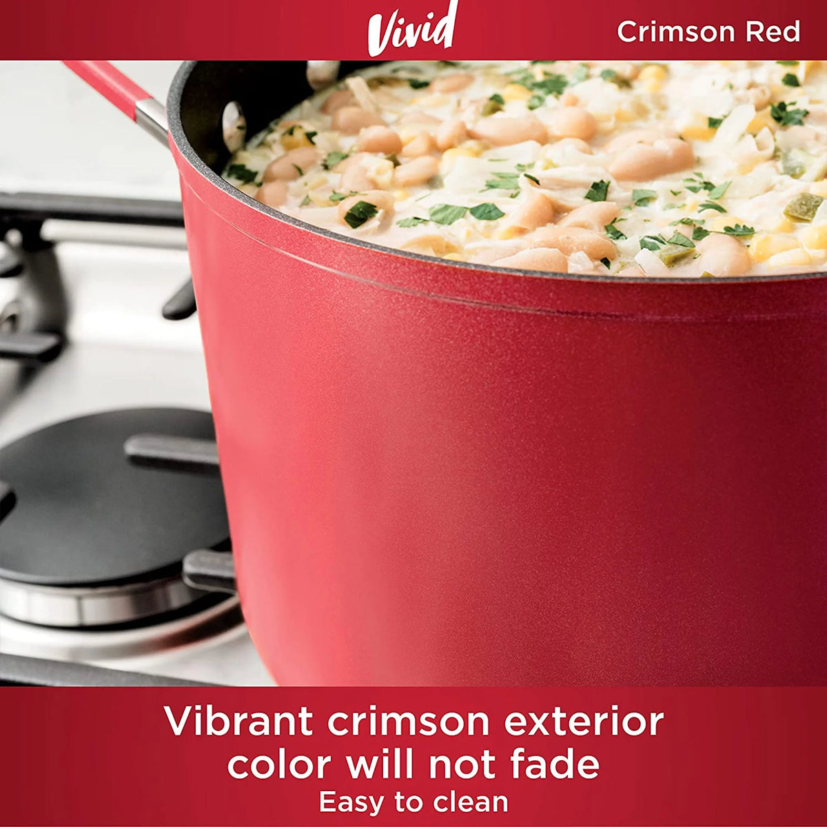 Ninja Foodi Neverstick Vivid Oven Safe 8 Piece Pots and Pans Cookware Set - Product image 6