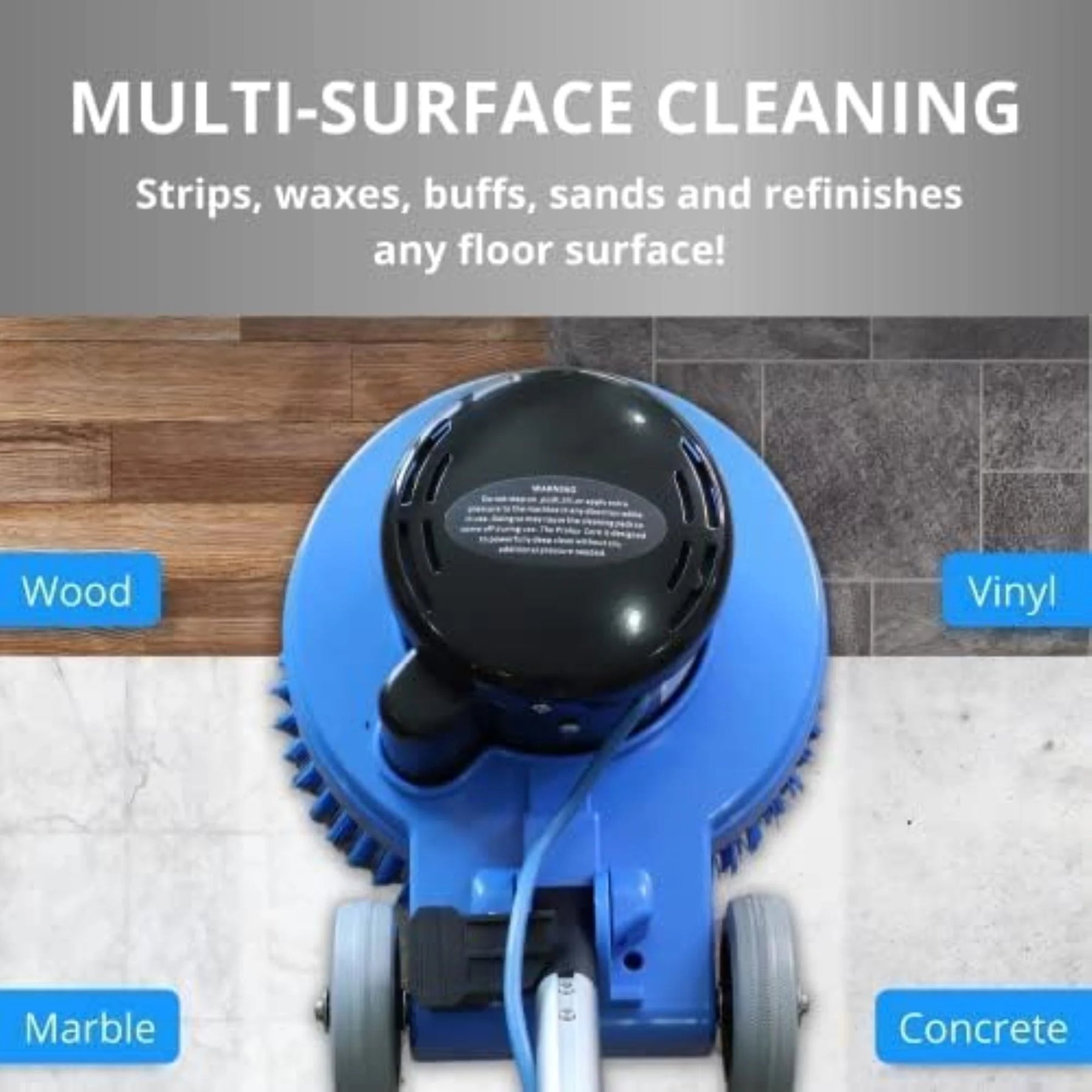 Prolux Core Heavy Duty Commercial Floor Polisher Buffer Scrubber Machine and 5 Pads - Product image 3