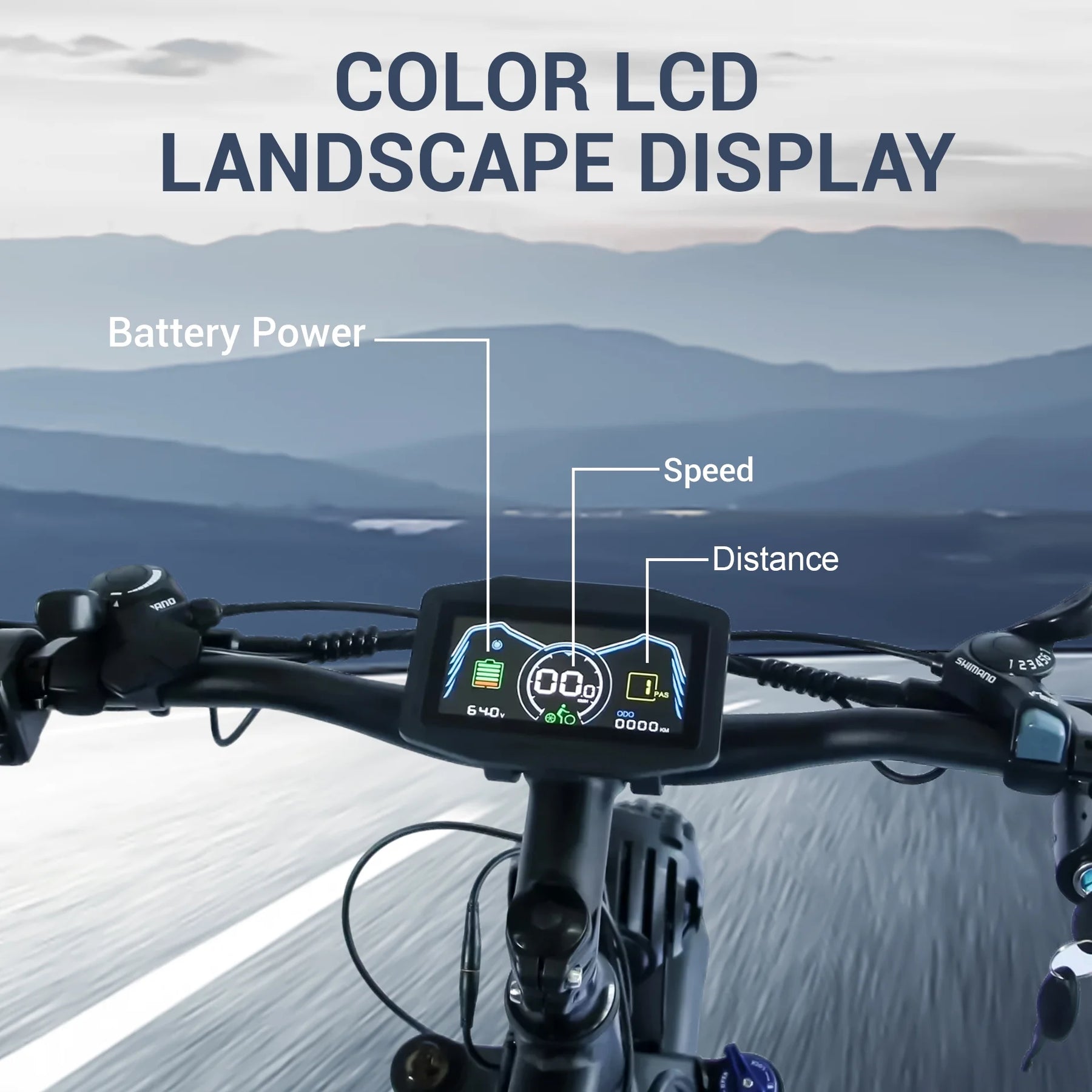 (US in Stock) 5000W Peak Dual Motor Electric Bike for Adults, 60V 25AH Removable Battery Ebike - Product image 30
