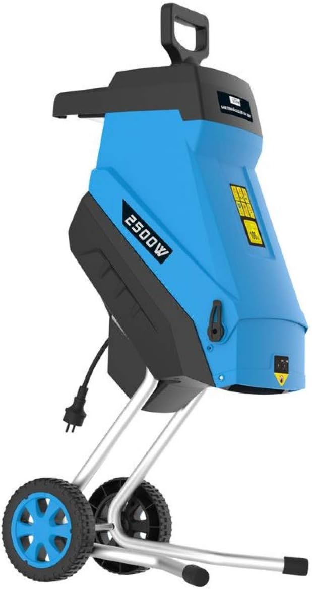 Güde 94372 GH 2501 Garden chopper with automatic suspension arm 45 l, Blue