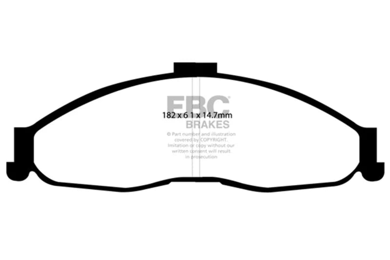 EBC - Front Bluestuff Pad PN DP51239NDX