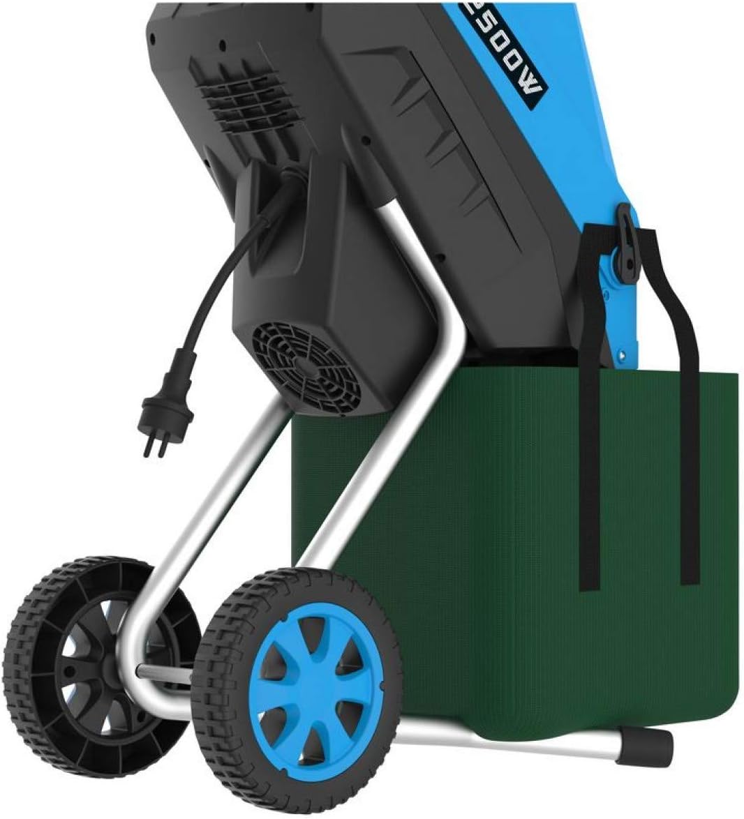 Güde 94372 GH 2501 Garden chopper with automatic suspension arm 45 l, Blue