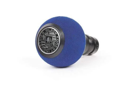 BFI GS2 Heavy Weight Shift Knob - Blue Alcantara - Black Anodized (MINI Fitment)