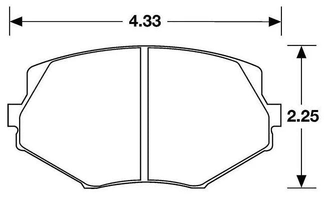 Hawk Performance HB149 Series Brake Pad