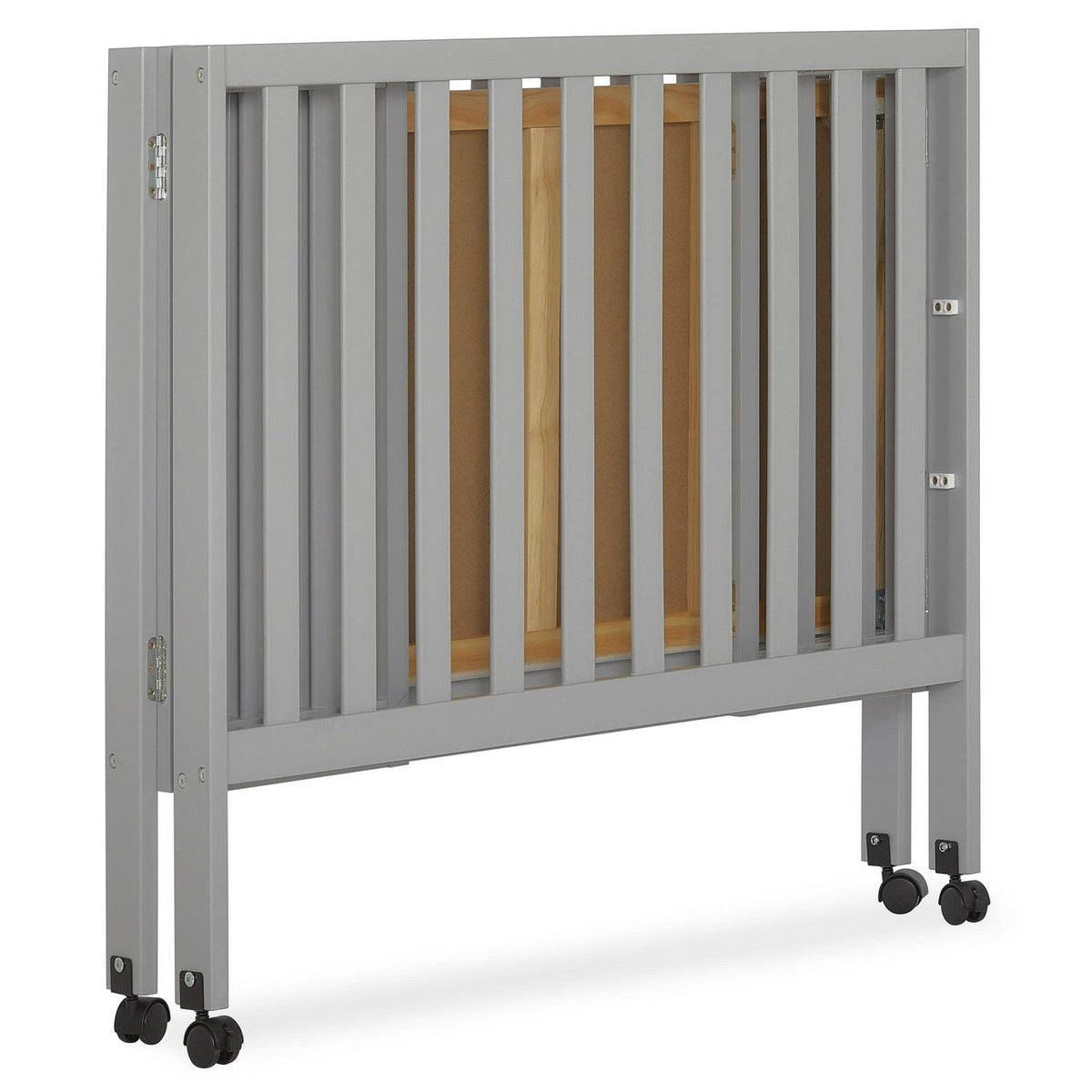 Dream on Me Jett Non - Full Size Folding Crib I Removable Wheels I Modern Nursey I Adjustable Mattress - Product image 7