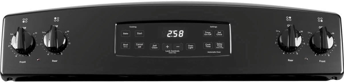 GE Appliances JB258DMBB 30 in Electric Freestanding Range Black - Product image 5