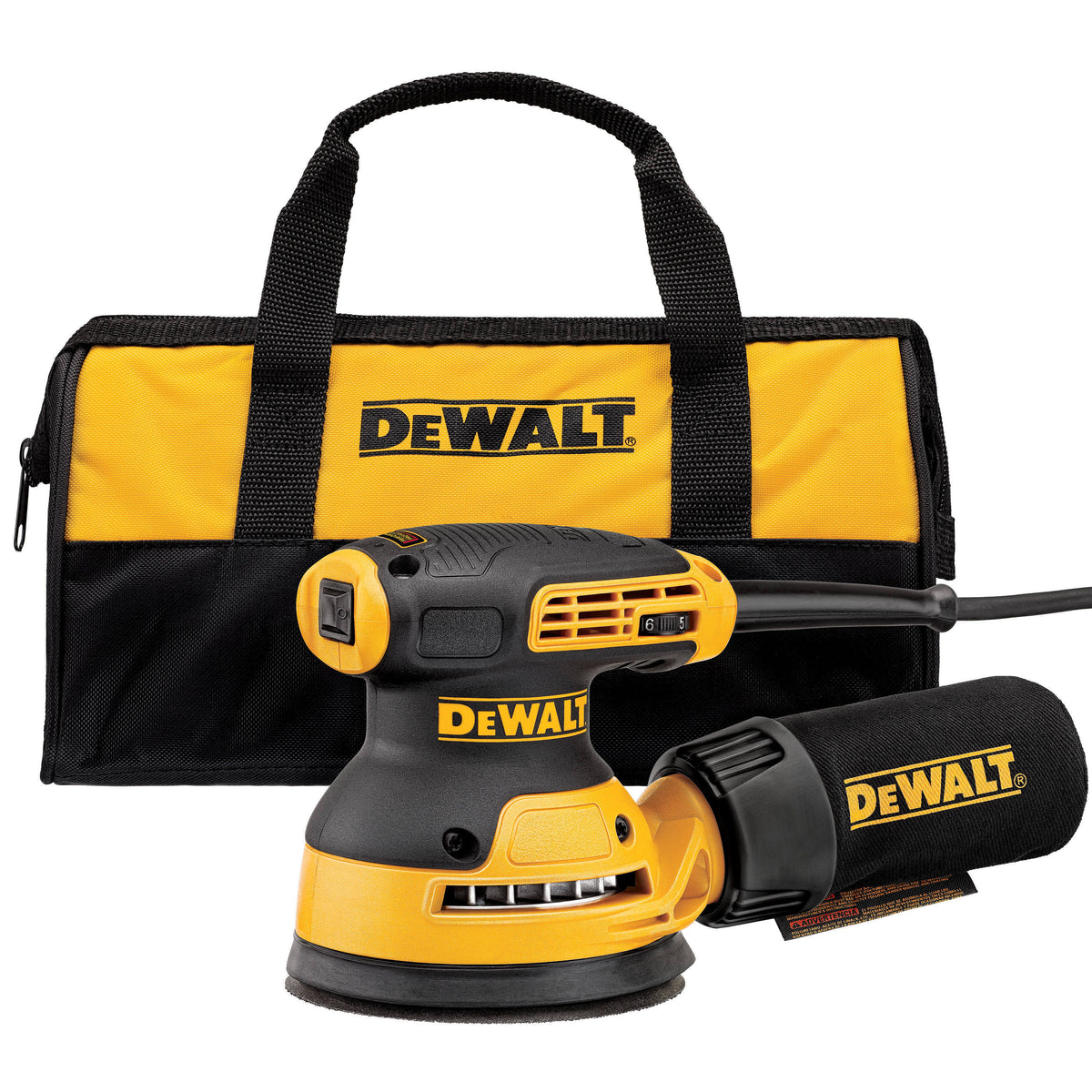 Dewalt Random Orbit Sander Kit, 5 Inches - Product image 1