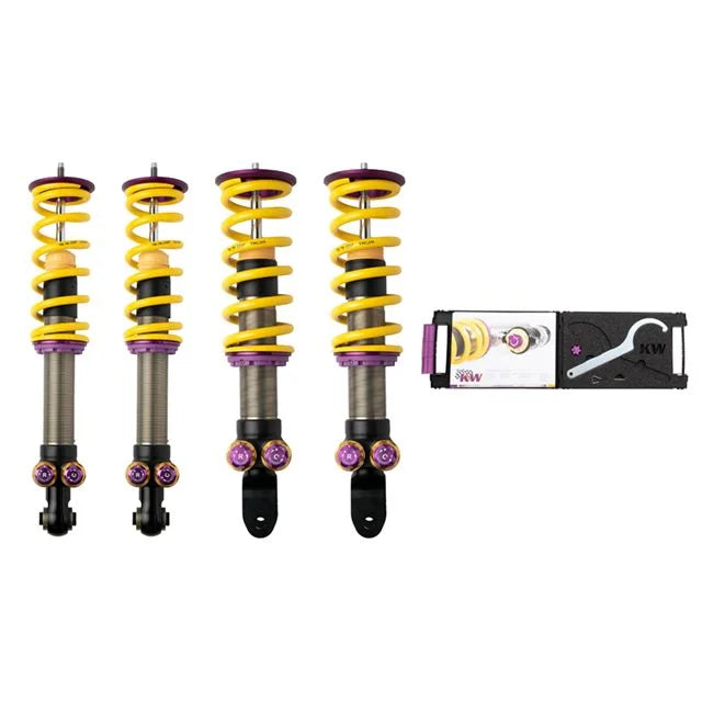 KW Suspensions 30961032 KW V5 Coilover Kit - Chevrolet C8 Corvette Stingray w/ magride; w/o noselift