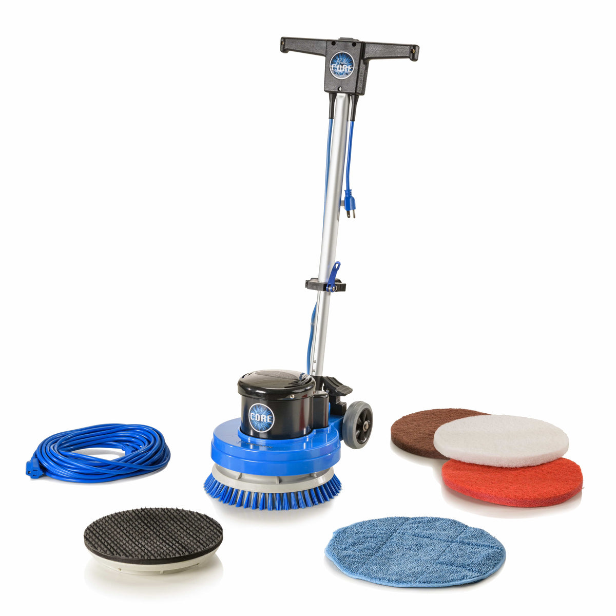 Prolux Core Heavy Duty Commercial Floor Polisher Buffer Scrubber Machine and 5 Pads - Product image 1