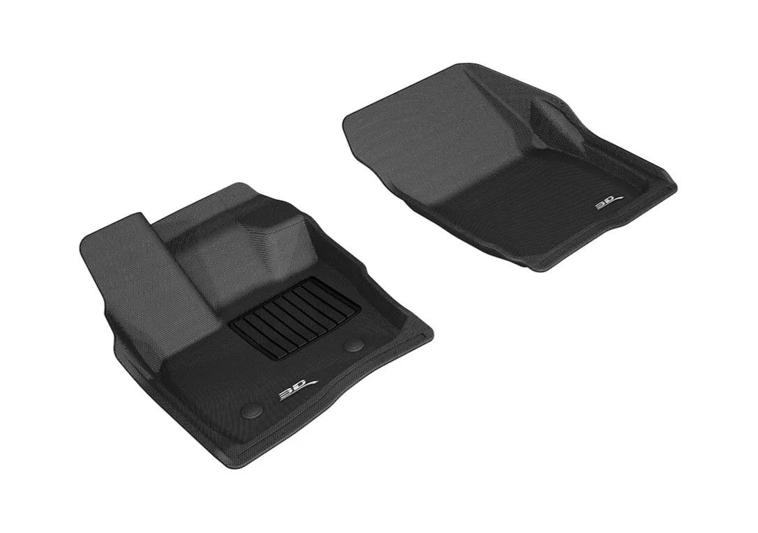 3D MAXpider L1FR10911509 - 2017-2020 Ford/Lincoln Fusion/MKZ Kagu 1st Row Floormat - Black