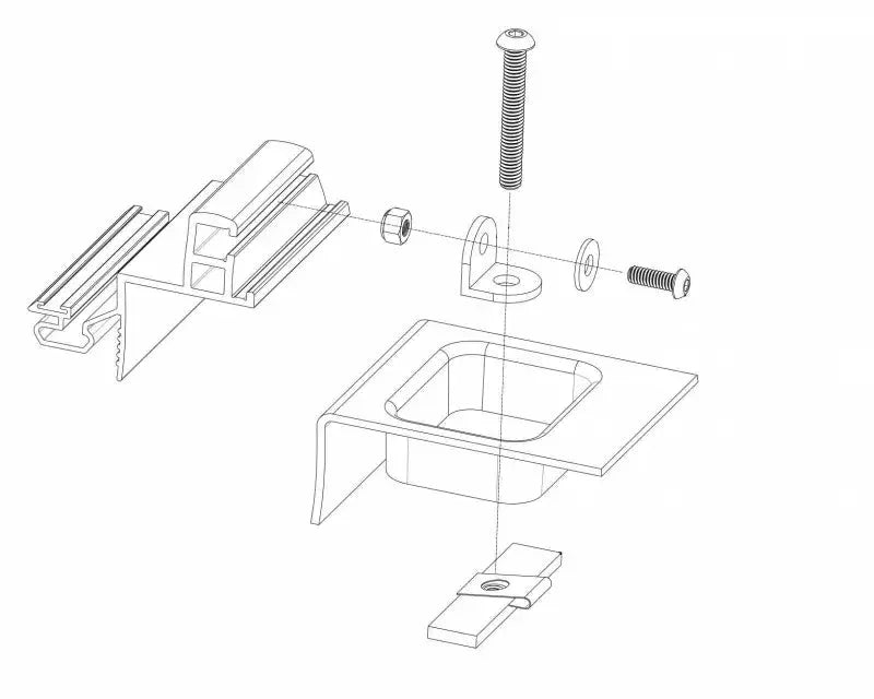 PARTS-316A0001 BAK Industries Ladder Rack Stabilizer For BAKFlip CS